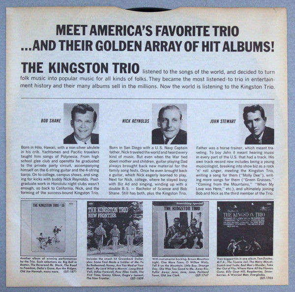 Kingston Trio - Sunny Side!