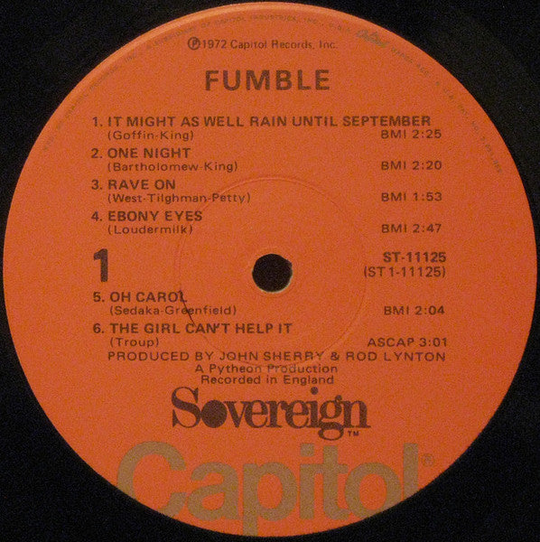 Fumble - secondary
