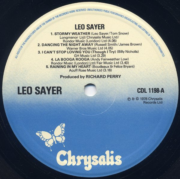 Leo Sayer - Leo Sayer