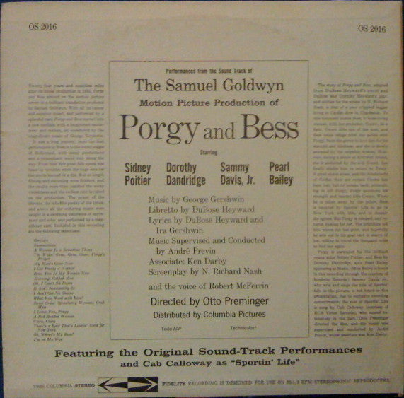 Porgy And Bess (Original Sound Track Recording) - secondary