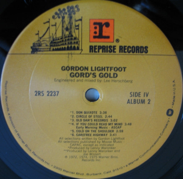 Gordon Lightfoot - Gord's Gold