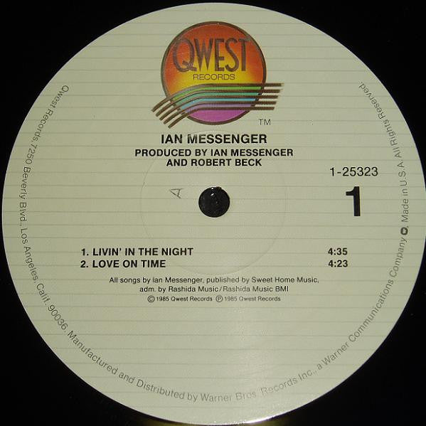 Ian Messenger - Livin' In The Night