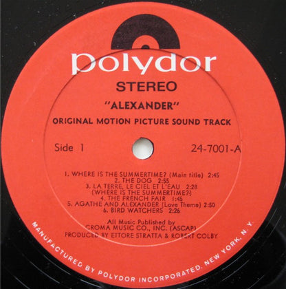 Alexander (Original Motion Picture Soundtrack) - secondary