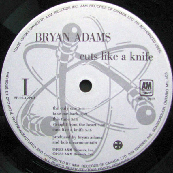 Bryan Adams - Cuts Like A Knife