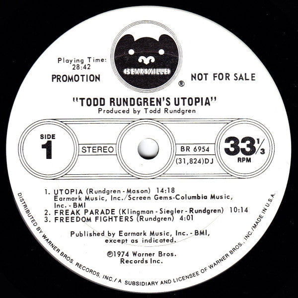 Todd Rundgren's Utopia - secondary