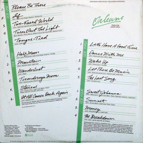 Orleans - Before The Dance