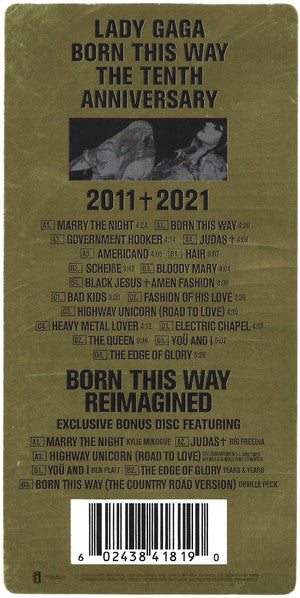 Born This Way (The Tenth Anniversary) / Born This Way Reimagined - secondary
