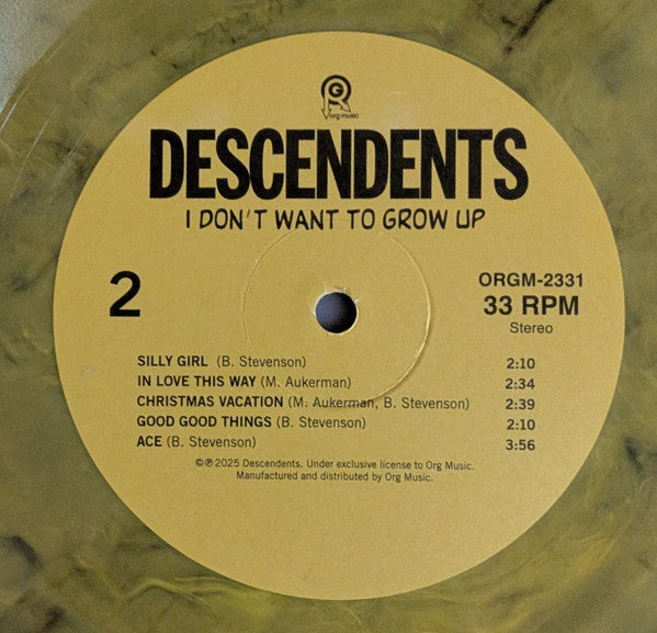 I Don't Want To Grow Up - secondary