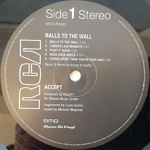 Balls To The Wall - secondary