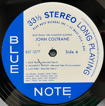 Blue Train: The Complete Masters - secondary