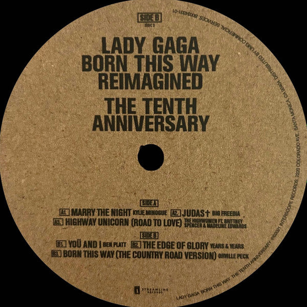 Born This Way (The Tenth Anniversary) / Born This Way Reimagined - secondary