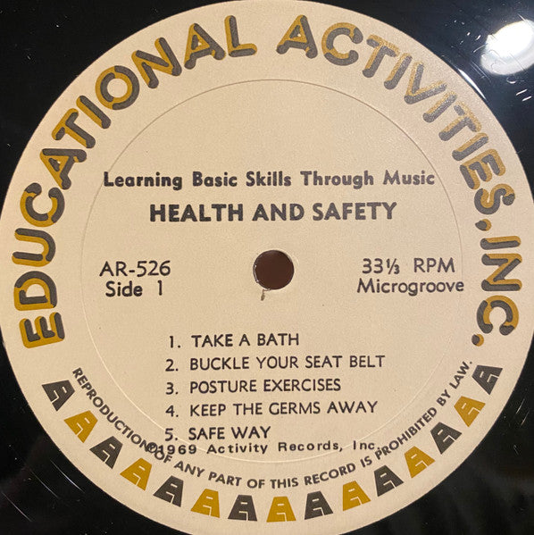 Hap Palmer - Learning Basic Skills Through Music Vol. III...Health And Safety