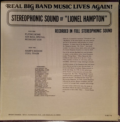 Various - Stereophonic Sound Of "Lionel Hampton"