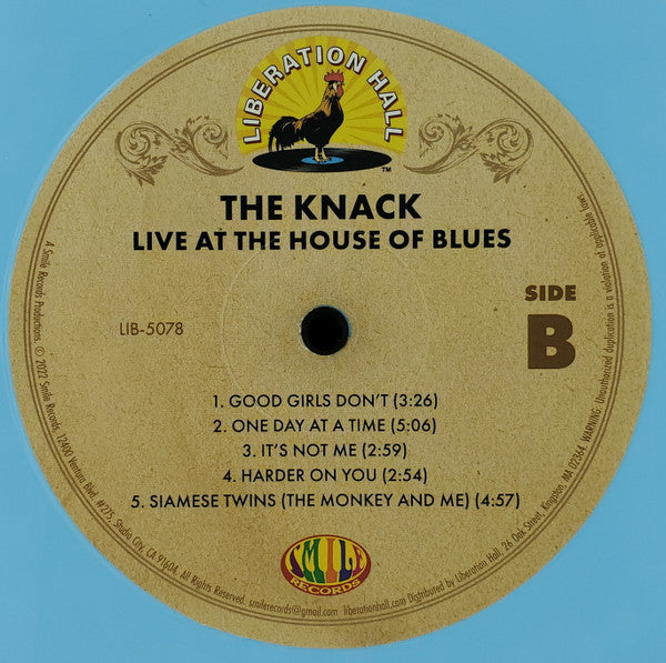 Live At The House Of Blues (September 25, 2001) - secondary