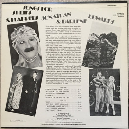 Jonathan And Darlene Edwards - Songs For Sheiks & Flappers