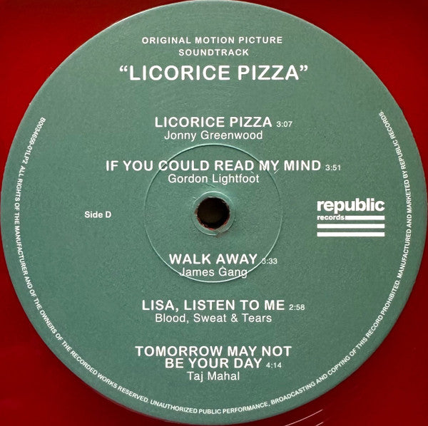 Licorice Pizza (Original Motion Picture Soundtrack) - secondary