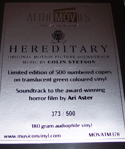 Hereditary (Original Motion Picture Soundtrack) - secondary