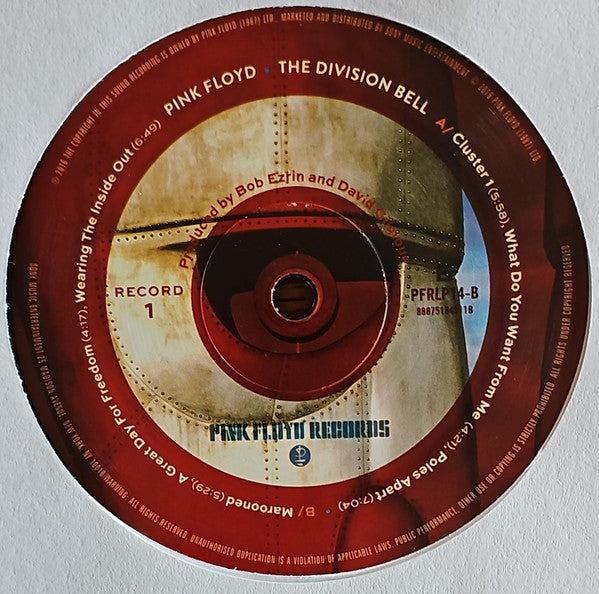 The Division Bell - secondary