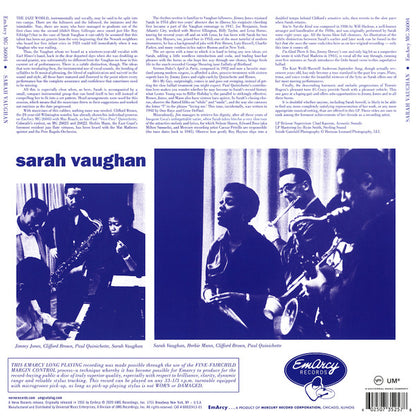 Sarah Vaughan - secondary
