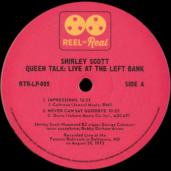 Queen Talk: Live At The Left Bank - secondary