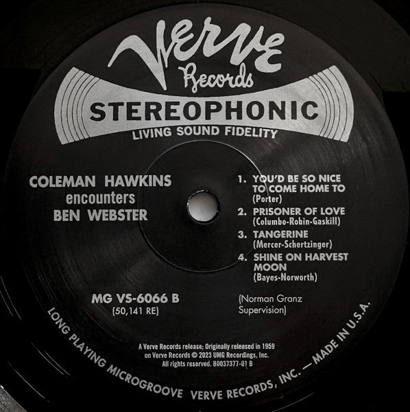 Coleman Hawkins Encounters Ben Webster - secondary