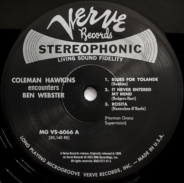 Coleman Hawkins Encounters Ben Webster - secondary