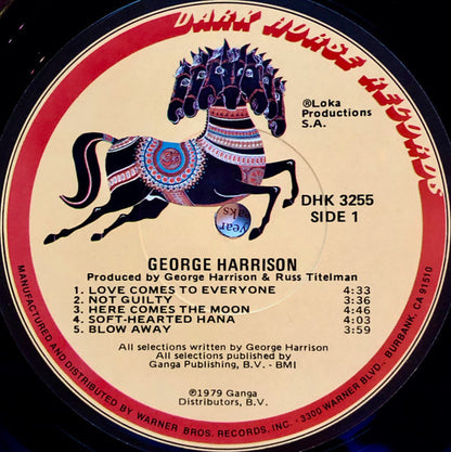 George Harrison - secondary