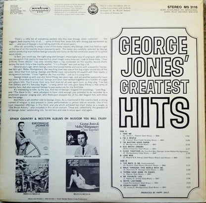 George Jones Greatest Hits - secondary