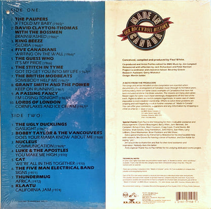 Made In Canada:  Our Rock 'N' Roll History - Volume 3:  Eclectic Avenue (1965-1974) - secondary