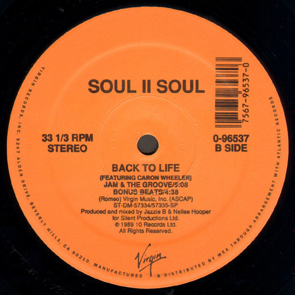 Back To Life (Club Mix) - secondary
