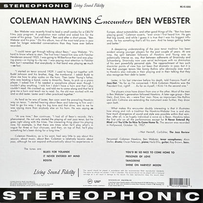 Coleman Hawkins Encounters Ben Webster - secondary