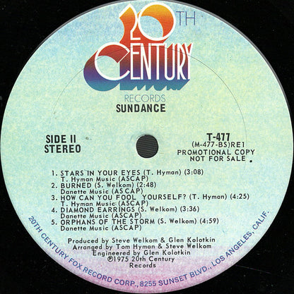 Sundance - secondary