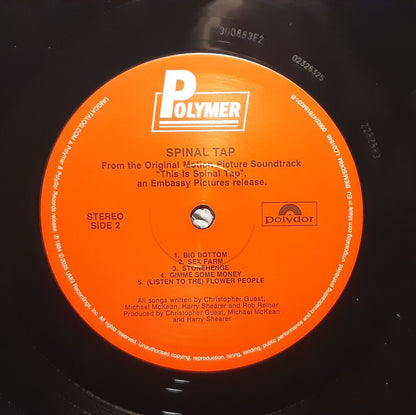 From The Original Motion Picture Soundtrack "This Is Spinal Tap" - secondary