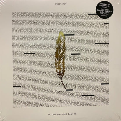 So That You Might Hear Me - primary