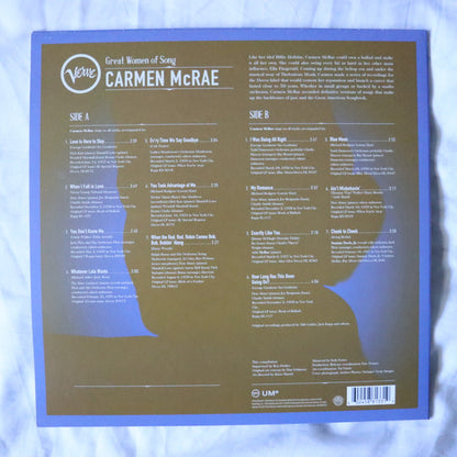 Great Women Of Song:  Carmen McRae - secondary