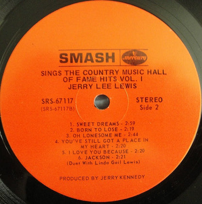 Jerry Lee Lewis - Sings The Country Music Hall Of Fame Hits Vol. 1