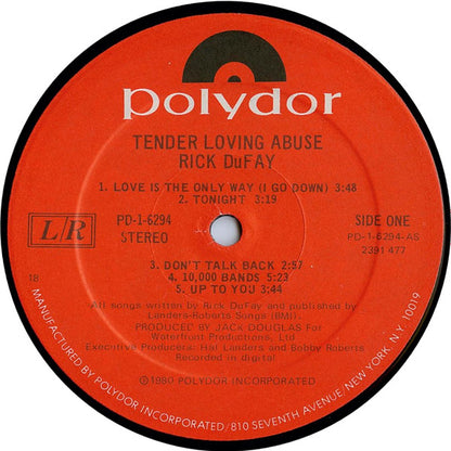Rick Dufay - Tender Loving Abuse