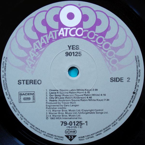 Yes - 90125