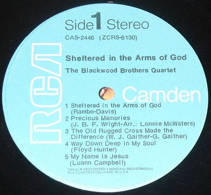 The Blackwood Brothers Quartet - Sheltered In The Arms Of God