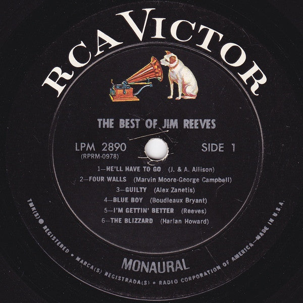 The Best Of Jim Reeves - secondary