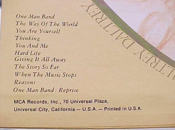 Daltrey - secondary
