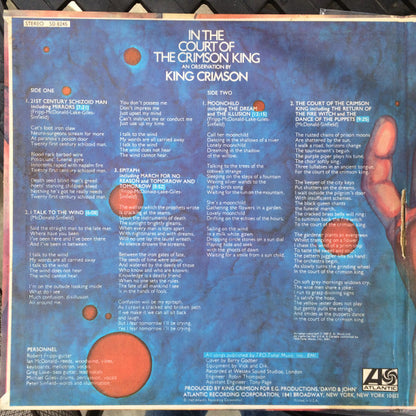 In The Court Of The Crimson King (An Observation By King Crimson) - secondary