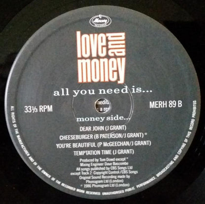 Love And Money - All You Need Is...