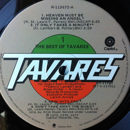 The Best Of Tavares - secondary