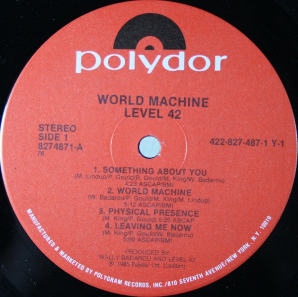 Level 42 - World Machine