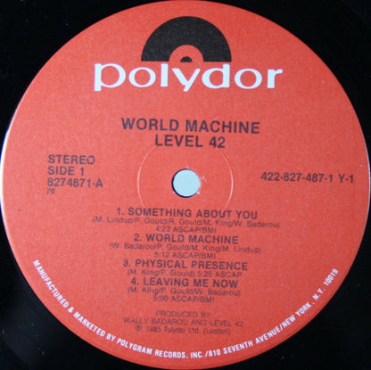 Level 42 - World Machine