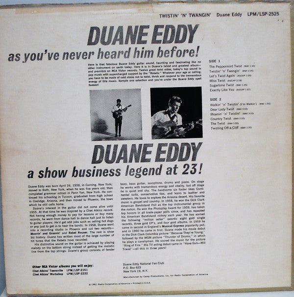 Duane Eddy - Twistin' 'N' Twangin'
