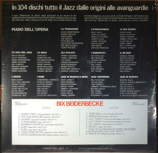 Bix Beiderbecke - Bix Beiderbecke
