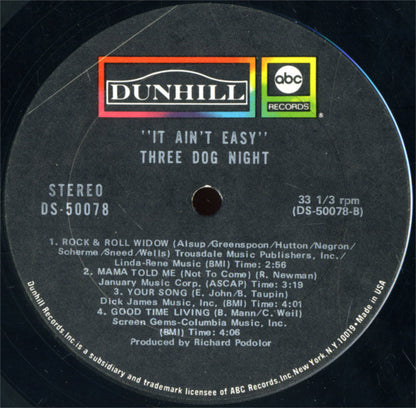 It Ain't Easy - secondary
