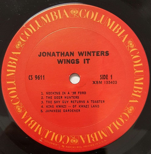 Jonathan Winters...Wings It! - secondary